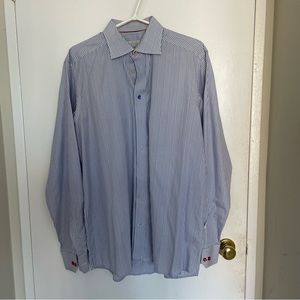 🇸🇪 Eton Dress Shirt - Contemporary Fit - 17 - Striped